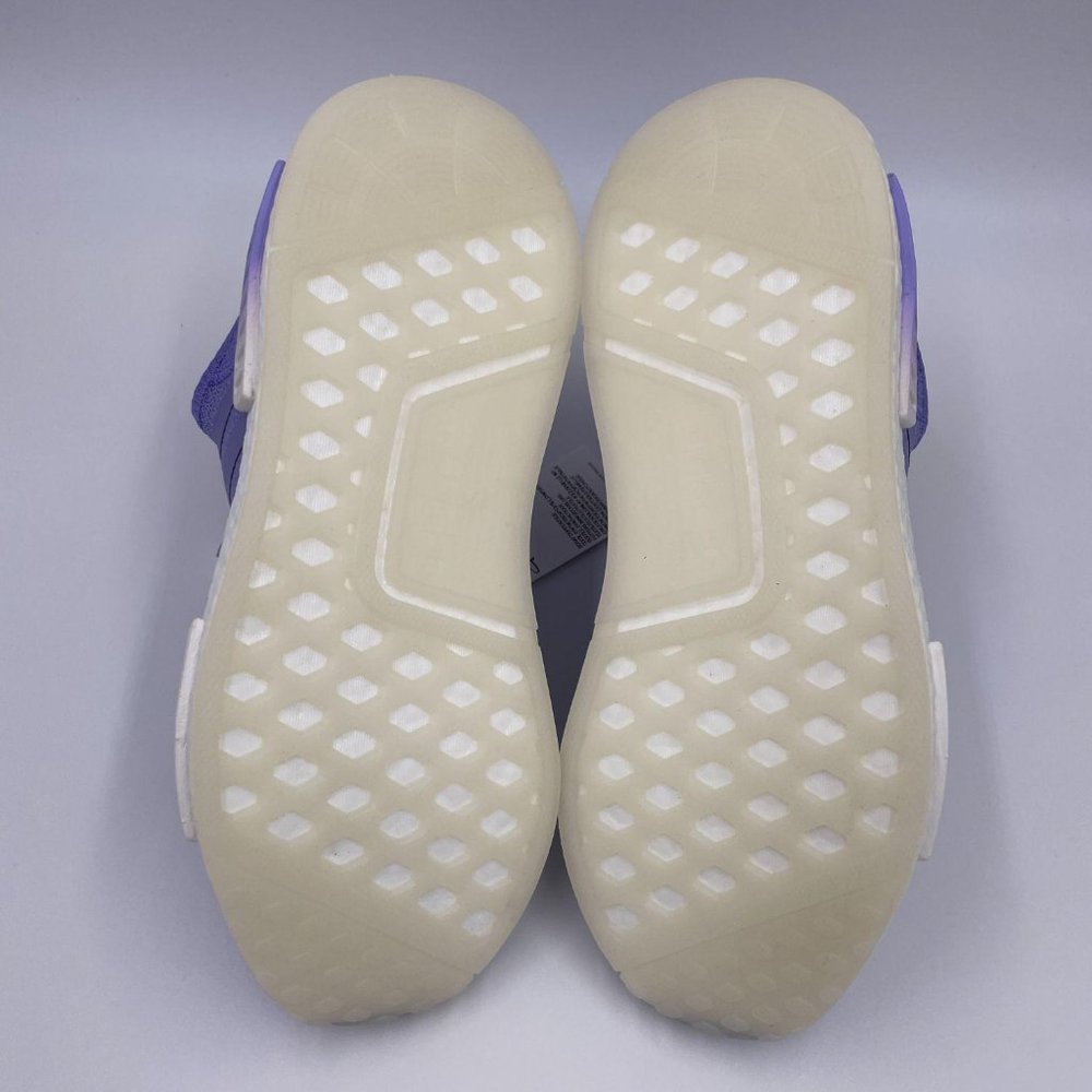 adidas NMD R1 White / Light Purple Womens Shoes - Picture 6 of 8